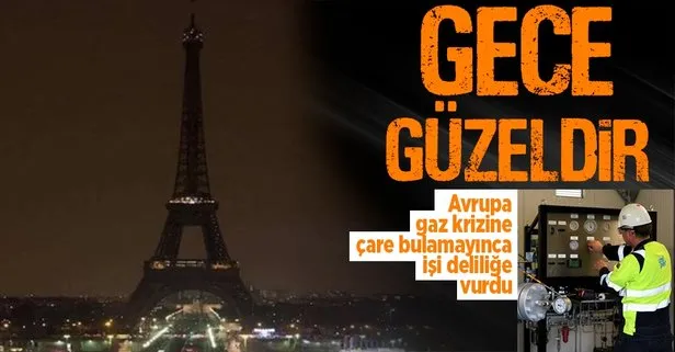 Fransa ve İsviçre enerji kıtlığı için çareyi güzellemede buldu: Gece Güzeldir! Avrupa’da enerji krizi uzun soluklu olacak!