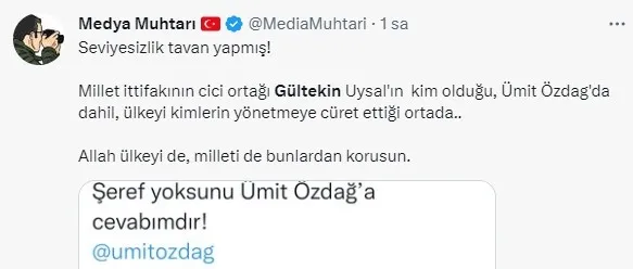 6'lı masanın küçük ortağı seviyeyi magmaya indirdi! Gültekin Uysal'dan Ümit Özdağ'a ağır hakaret: Tecavüze uğramış çocuk...-11