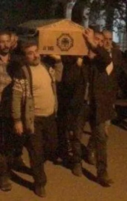 Terörist cenazesine giden HDP'lilere şok