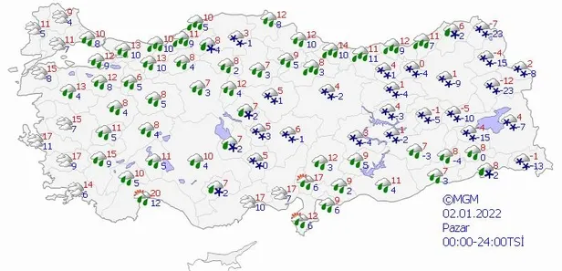 Yeni yıl karla geldi, o illere yılın ilk karı düştü! 1 Ocak 2022 hangi illerde kar yağışı var?-9
