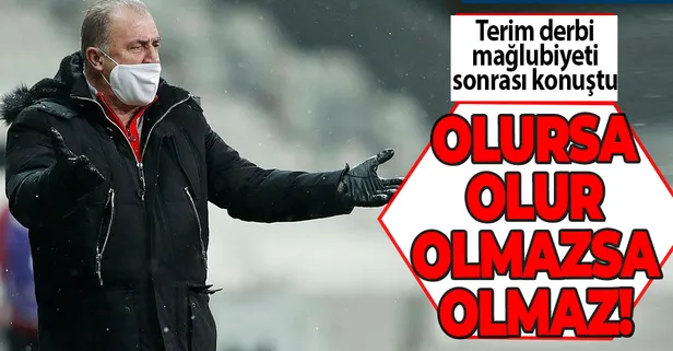 Galatasaray Teknik Direktörü Fatih Terim'den transfer açıklaması: Olursa olur olmazsa olmaz