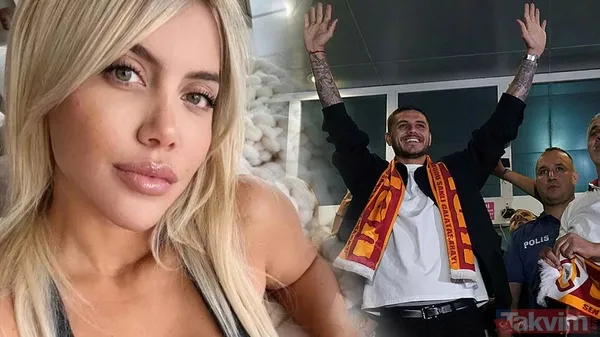 Mauro Icardi'nin eşi Wanda Nara yere fena düştü! Galatasaray'ın yeni yengesi nazara geldi! Bir anda gözden kaybolunca... - 1