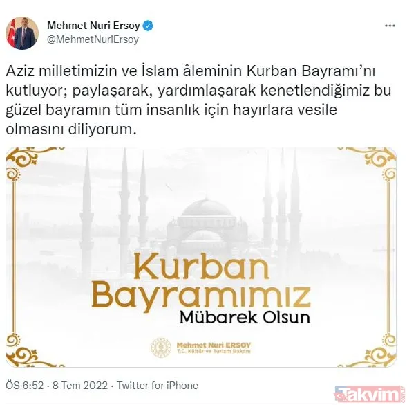 Siyasilerden peş peşe Kurban Bayramı mesajları... Mehmetçik vatan nöbetinde - 10