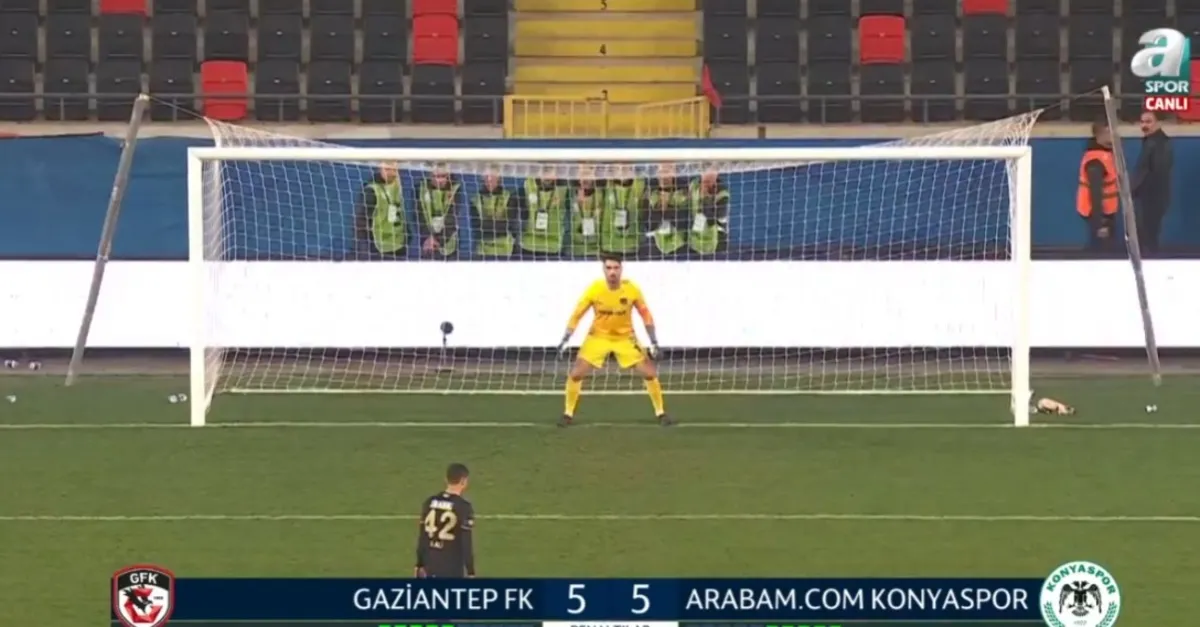PENALTILAR I Gaziantep FK  7 - 6 Konyaspor