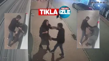 Fatih gasp videosu izle! Yolda yürüyen kadına gaspçı saldırdı! Yumruk ve kafa atarak çantasını gasp etti! Cani hırsızın iğrenç saldırısı kamerada