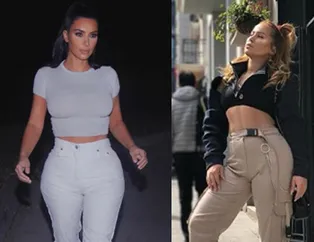 Kim Kardashian kalçasına sahip olmak için bunu da yaptı! Kosova'nın Lady Gaga'sına bakın!