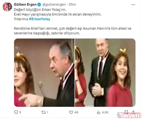 Erkan Yolaç’ın ünlülerle gülümseten anları! Gülben Ergen’i ekranla tanıştırıp Orhan Gencebay’ı fena sıkıştırdı: Şivesi bile değişti! - 16