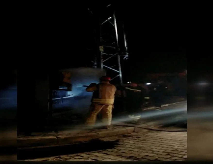 Silivri’de trafo patladı!