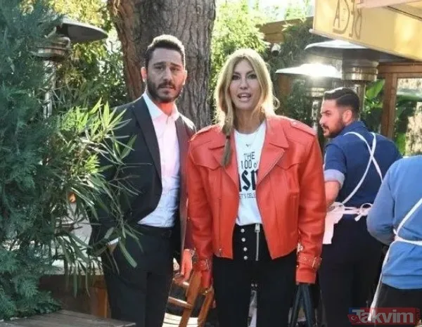 Çift yeniden mi barıştı? Çağla Şıkel eski aşkıyla bir araya geldi! Nail Gönenli Özge Özpirinçci'ye sarılınca Çağla'nın bakışlar olay! - 2