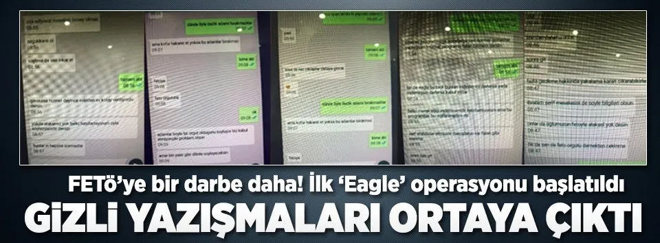 İlk Eagle operasyonu başlatıldı
