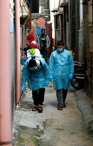 Son dakika: Hamas: İsrail'in, dezenfekte yapan Filistinlileri gözaltına alması ırkçı bir davranış