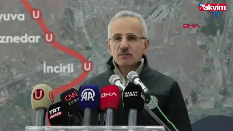 Altyapı Bakanı Abdulkadir Uraloğlu :Kayaşehir-Bakırköy arası 39 dakika olacak