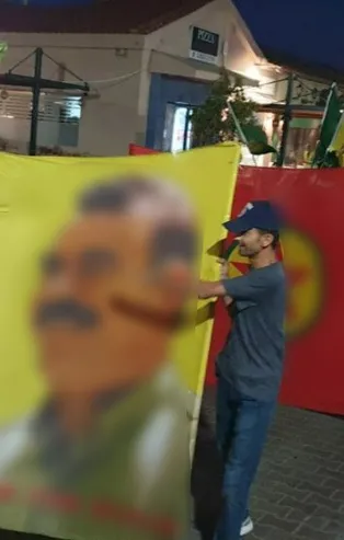 Yunanistan'da ikinci Kandil! Lavrion PKK'nın Avrupa kampı oldu! Teröristler için skandal yürüyüş