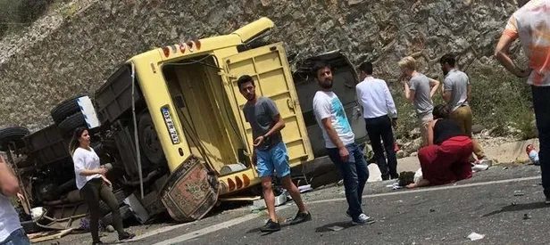 Muğla'da tur otobüsü faciası-6
