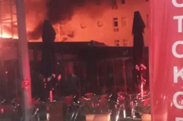 Son dakika: Marmara Üniversitesi'nde yangın