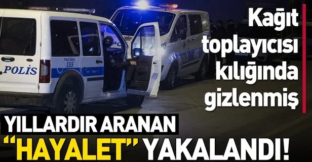 Ankara’da 8 yıldır aranan hayalet  İ.B yakalandı