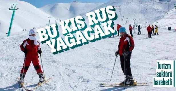 Ruslar bu kış da Türkiye’ye akacak! 1 milyon turist bekleniyor