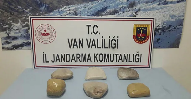 Van'da araçta 7 kilo eroin ele geçirildi