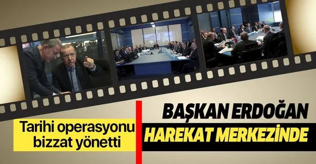 Son dakika: Başkan Recep Tayyip Erdoğan Barış Harekatı’nı harekat merkezinden takip ediyor! İşte o görüntüler