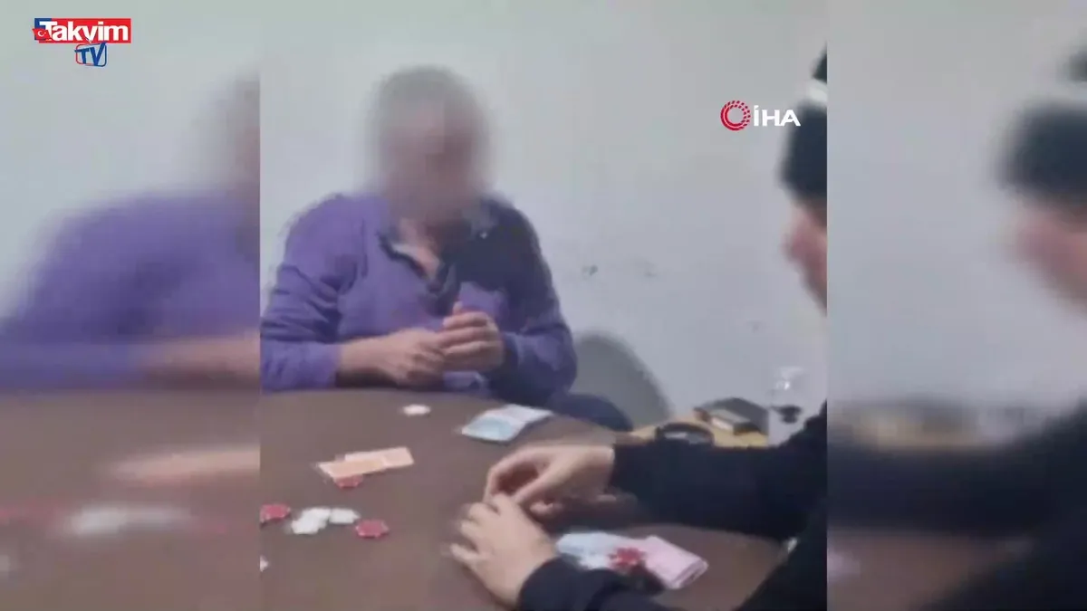 Karasu'da kıraathaneye kumar baskını!
