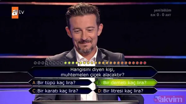 Kim Milyoner Olmak İster'de 125 bin TL'lik zor matematik sorusu: Hangisi bir narsistik sayı değildir? - 26