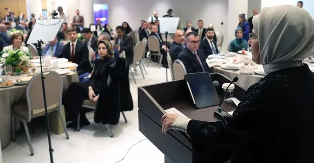 Emine Erdoğan New York’ta TASC’ın geleneksel iftarına katıldı