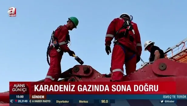 Karadeniz gazında son dönemeç Deniz tabanında 23 saatlik dev operasyon