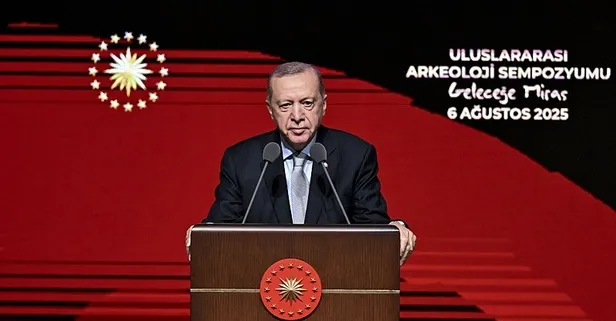 Başkan Erdoğan Uluslararası Arkeoloji Sempozyumu'nda açıkladı: Dünyada ilk sıradayız! Haydarpaşa ve Sirkeci mesajı