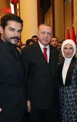 Cumhurbaşkanlığı Külliyesi'nde gerçekleştirilen 29 Ekim Cumhuriyet Bayramı Kabul Töreni'ne ünlü akını