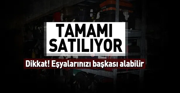 thy unutulan 45 bin esyayi 500 bin lira