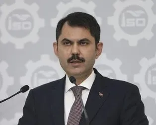 Bakan Kurum’dan Türk Malı açıklaması