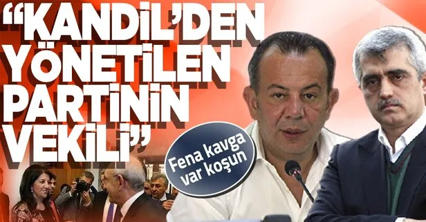 CHP ve ortağı HDP birbirine girdi! CHP’li Tanju Özcan’dan HDP’li Ömer Faruk Gergerlioğlu’na: Kandil’den yönetilen partinin vekili