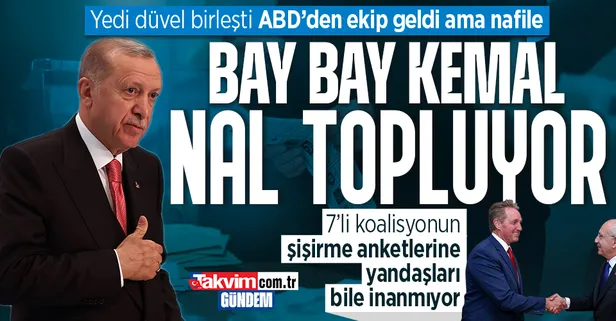 7'li koalisyonun anket balonu patladı! AK Parti'den flaş açıklama: "Kılıçdaroğlu'nun önde olduğuna dair tek bir veri yok"