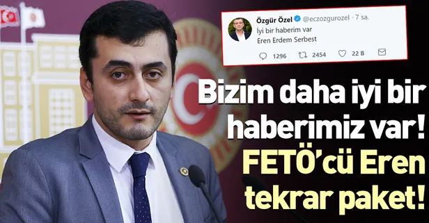 FETÖ'cü Eren Erdem'e yakalama kararı sevinçle karşılandı!