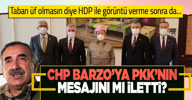 Barzani ailesinin ayağına giden CHP yönetimi bölücü terör örgütü PKK'dan mesaj mı iletti?