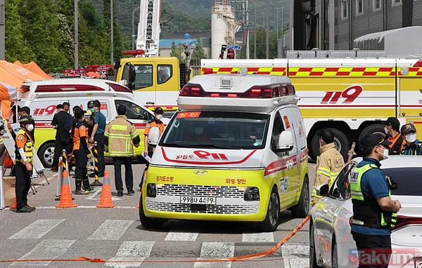 Güney Kore’de pil fabrikasında patlama! Yangında en az 20 kişi öldü: İtfaiyeciler cesetleri bulamıyor - 7