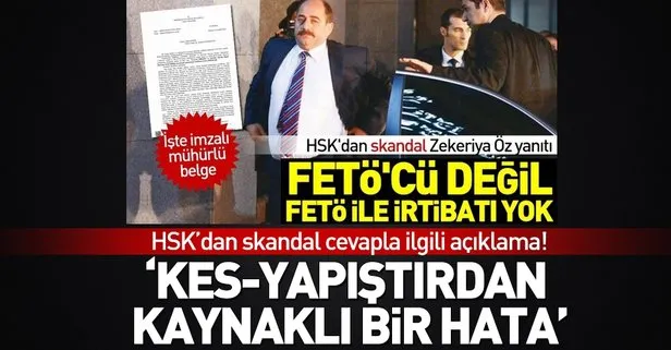 HSK'dan skandal cevapla ilgili açıklama!