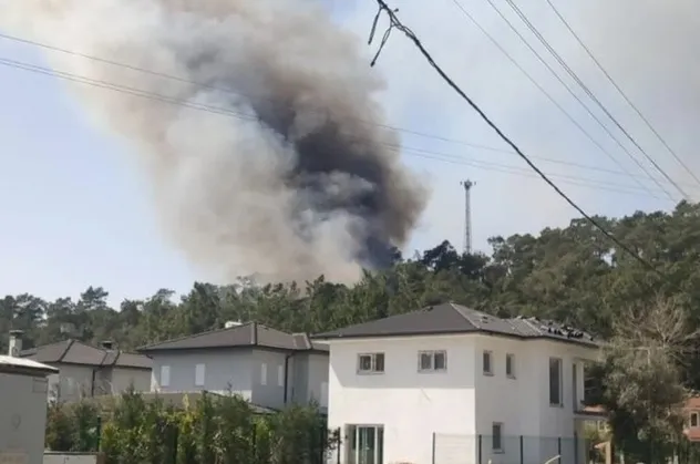 Fethiye'de orman yangını! Çok sayıda ekip bölgede