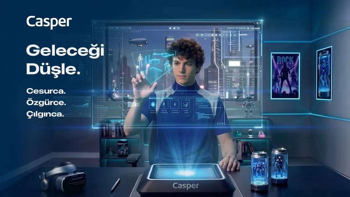 Casper, 35. yılında geleceği ekrana taşıdı