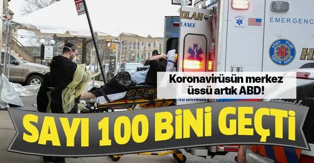 ABD’de koronavirüs bilançosu ağırlaşıyor! Vaka sayısı 100 bini geçti