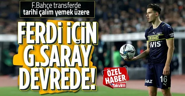 Fenerbahçe transferde tarihi çalım yemek üzere! Galatasaray Ferdi Kadıoğlu için devrede...