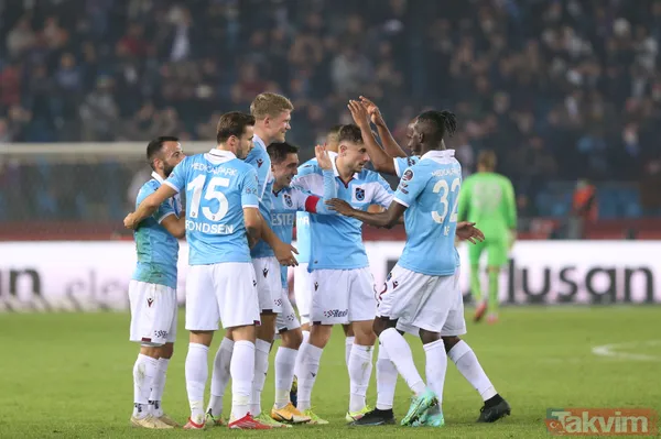 Lider Trabzon'a taraftarından tam destek! Trabzonspor - Gaziantep FK maçından renkli görüntüler... - 1