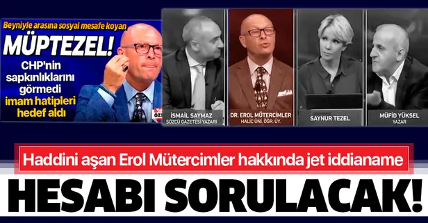 Erol Mütercimler hakkında jet iddianame: Halkı kin ve nefrete sevk etmekten yargılanacak