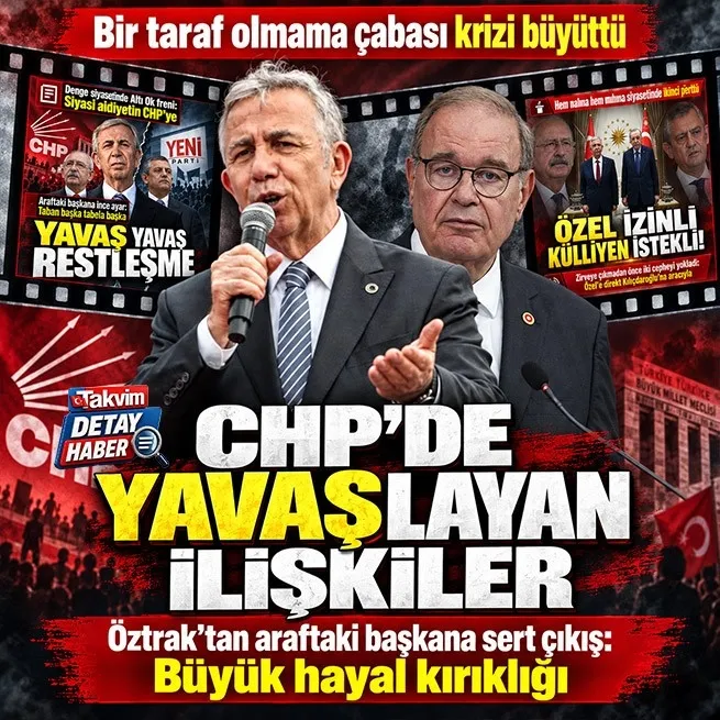 CHP’de Mansur Yavaş gerilimi büyüyor: Faik Öztrak’tan Anıtkabir tepkisi: Büyük hayal kırıklığı