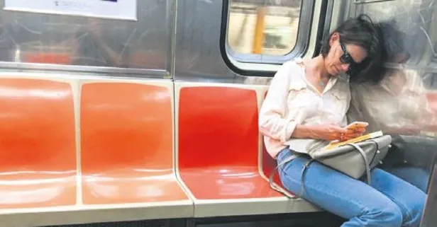 Metrodaki güzel