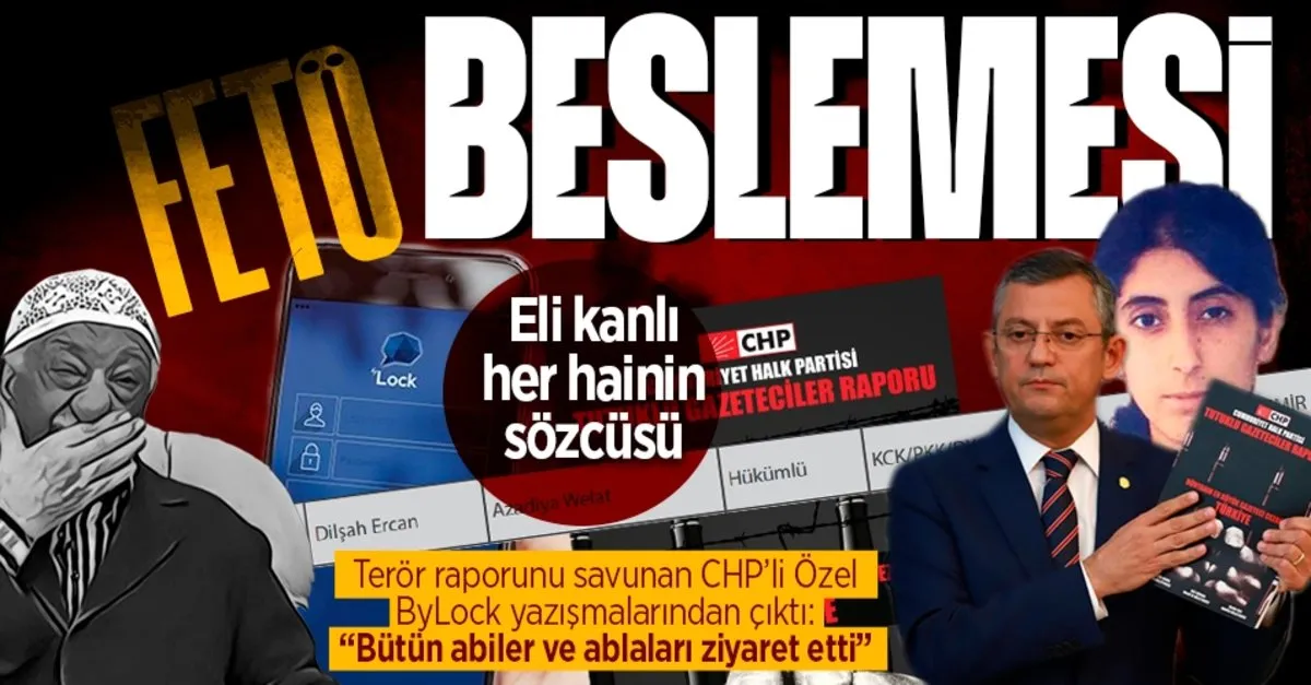 CHP'nin skandal raporunu savunan Özgür Özel FETÖ'cülerin ByLock yazışmalarından çıktı!