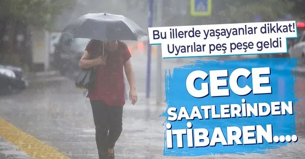 Salı günü İstanbul ve Ankara’da yağış olacak mı? Meteoroloji’den flaş açıklama! Gece saatlerinden itibaren...