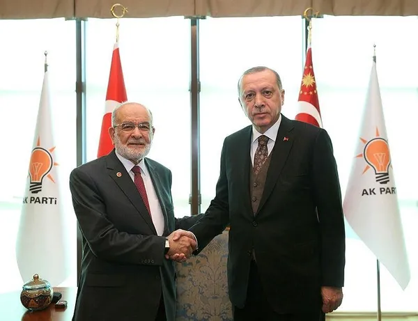 Cumhurbaşkanı Erdoğan, Karamollaoğlu ile görüştü-1