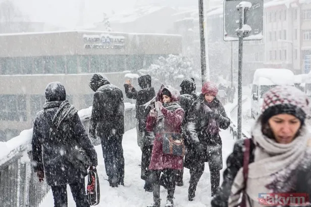 Meteoroloji’den İstanbul’a yoğun kar uyarısı! Kar ne zaman yağacak? 4 Ocak 2019 hava durumu