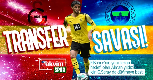 F.Bahçe’nin yeni sezon hedefi olan Alman yıldız için G.Saray da düğmeye bastı